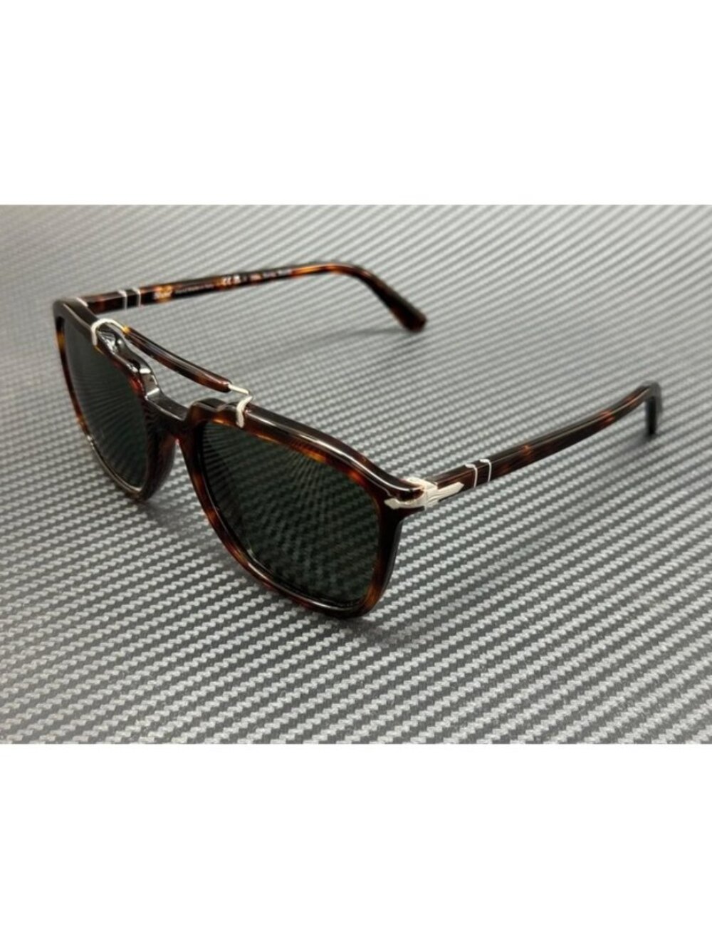 New Persol Men Havana Sunglasses 55-20-140